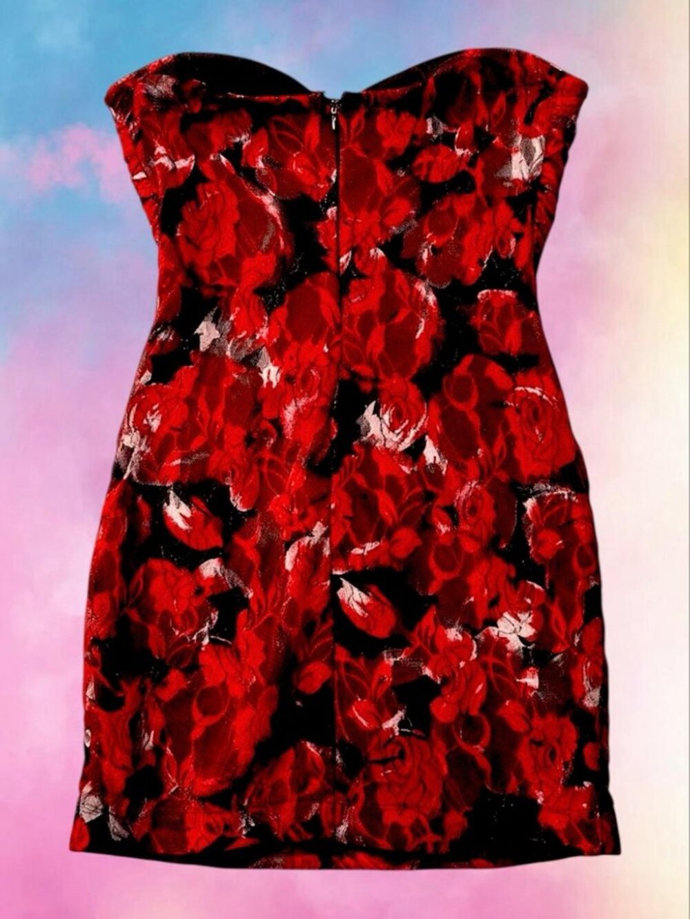 strapless dress